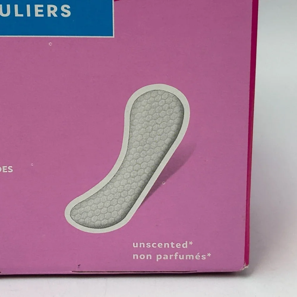Carefree Panty Liners for Women Regular Unwrapped Unscented Pads 120 Count NEW